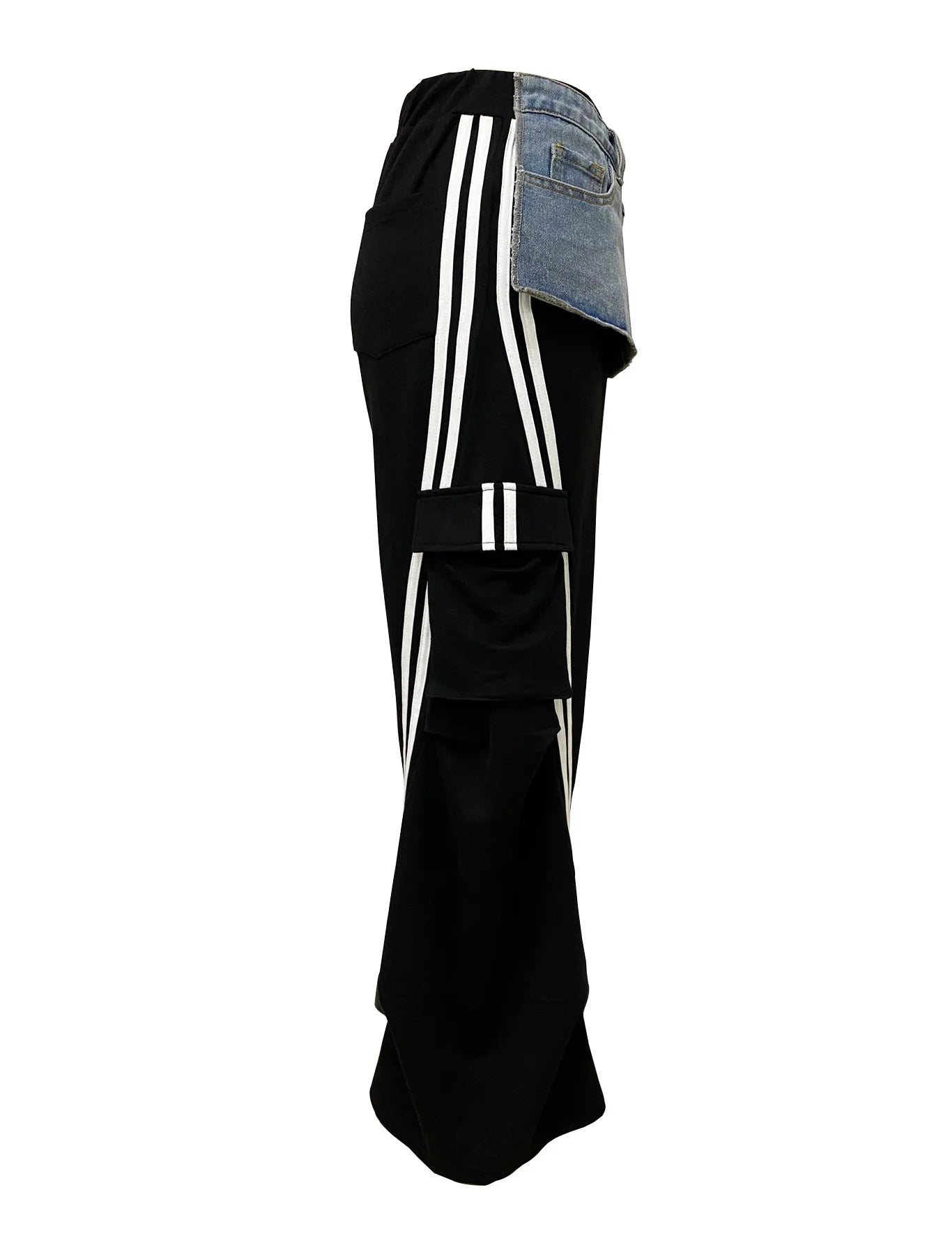 Cargo Pocket High Waist Pants.