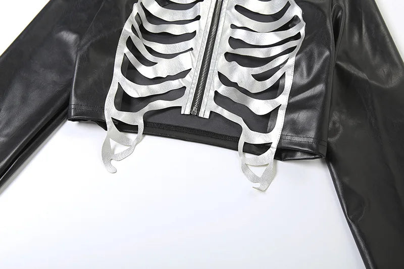 Punk Gothic Leather Jacket