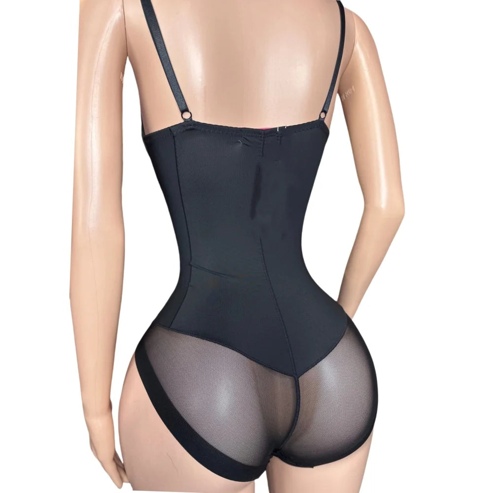 V-Neck Bodycon Bodysuit.