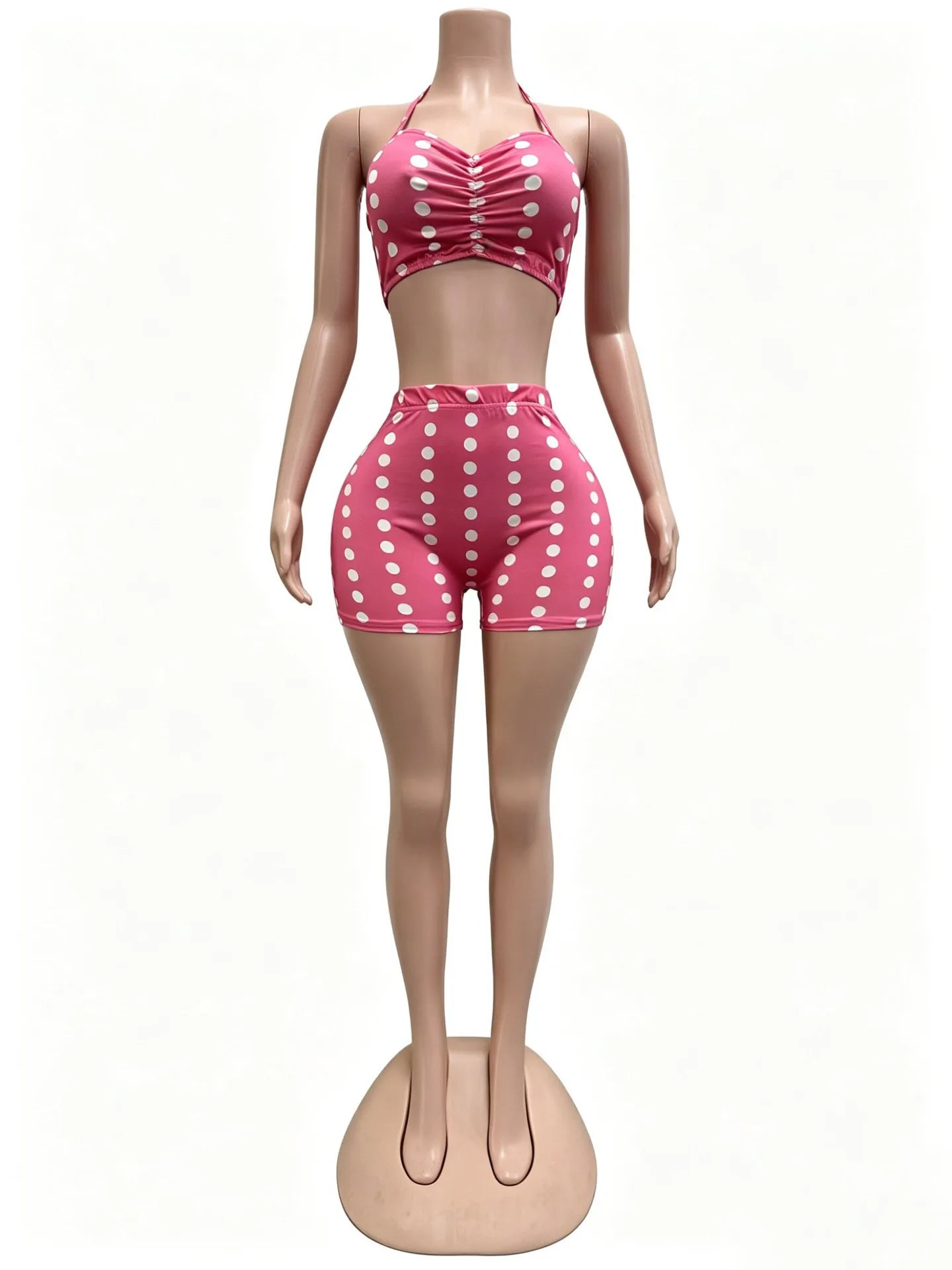 Sweet Girl Polka Dot Short Set