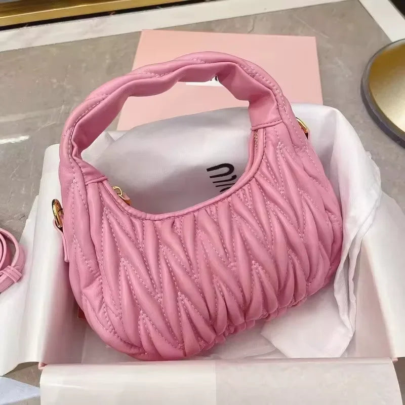 Pleated Cloud Handbag