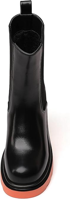 Chunky Color Boots.