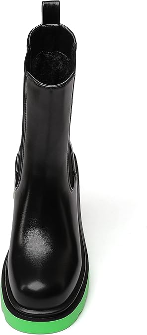 Chunky Color Boots.